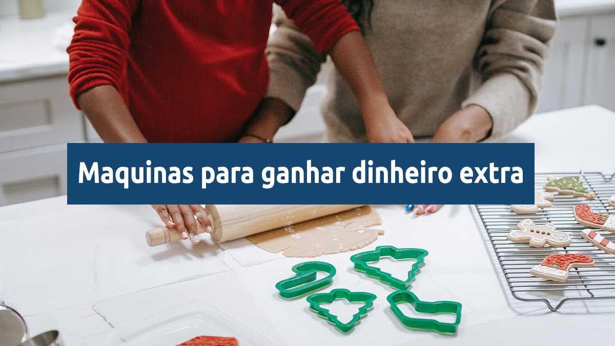 máquinas para ganhar dinheiro de fazer biscoito