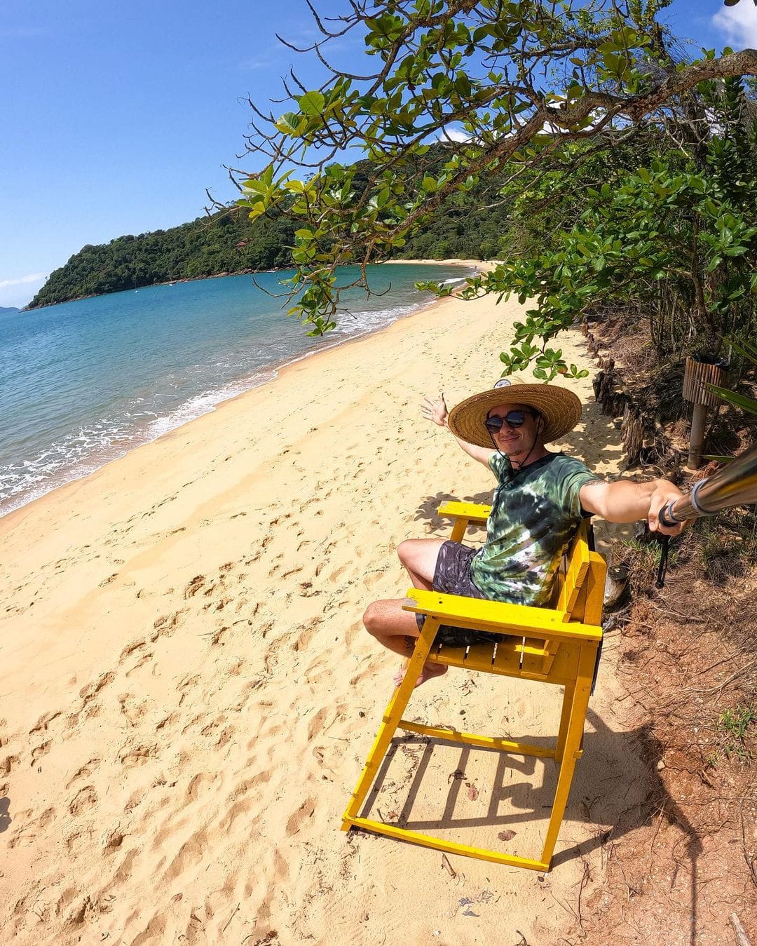 Praia vermelha do Sul de Ubatuba sao paulo sp