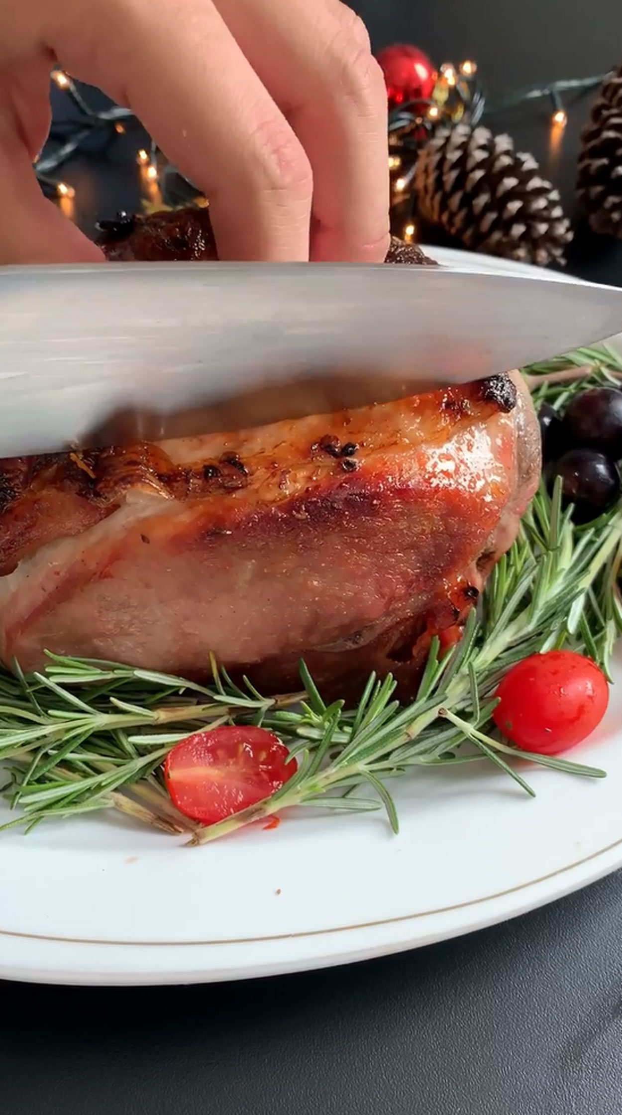 receita de pernil de porco assado no forno suculento