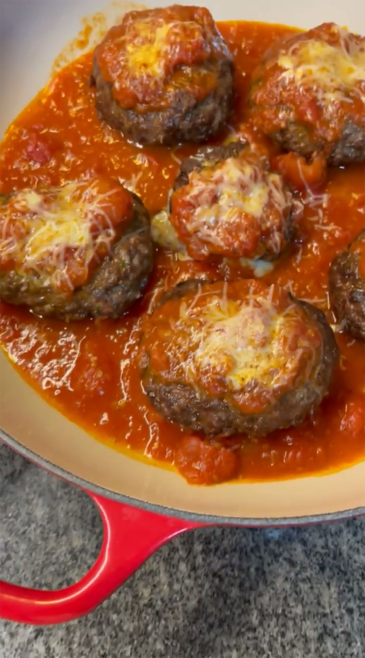 receita de polpetone recheado com mussarela