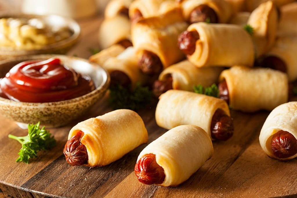 receita de enroladinho de salsicha
